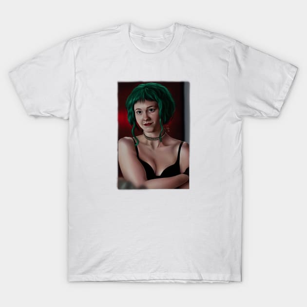 Green Ramona T-Shirt by ConnorATerro